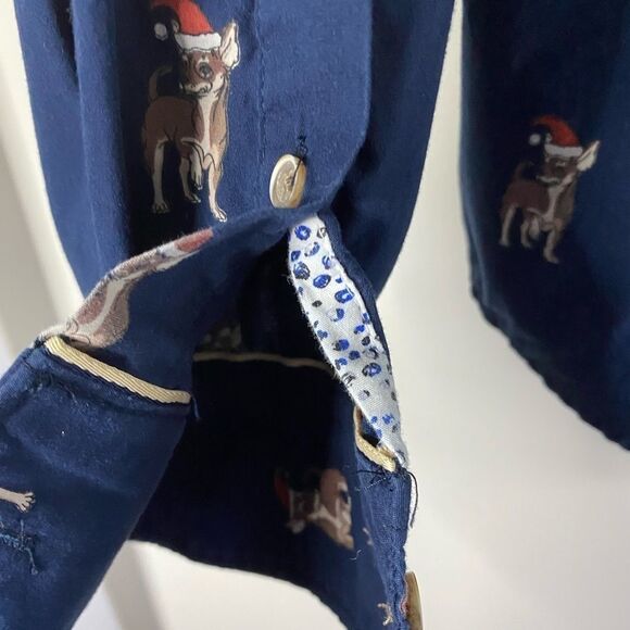 Denim & Flower Ricky Singh Holiday Print Button Down - Picture 4 of 7